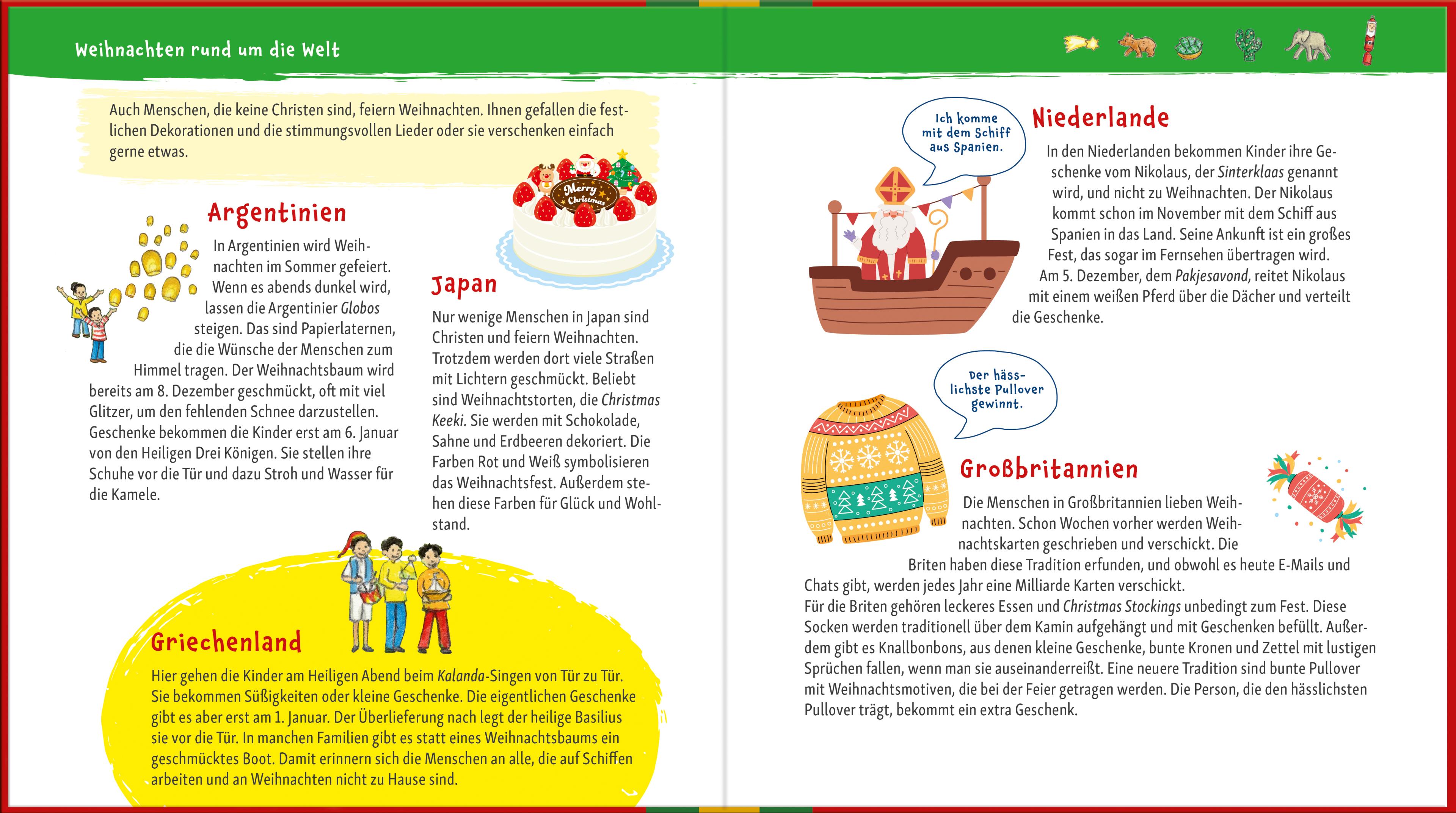 Kinderbuch - Entdecke Weihnachten und Advent