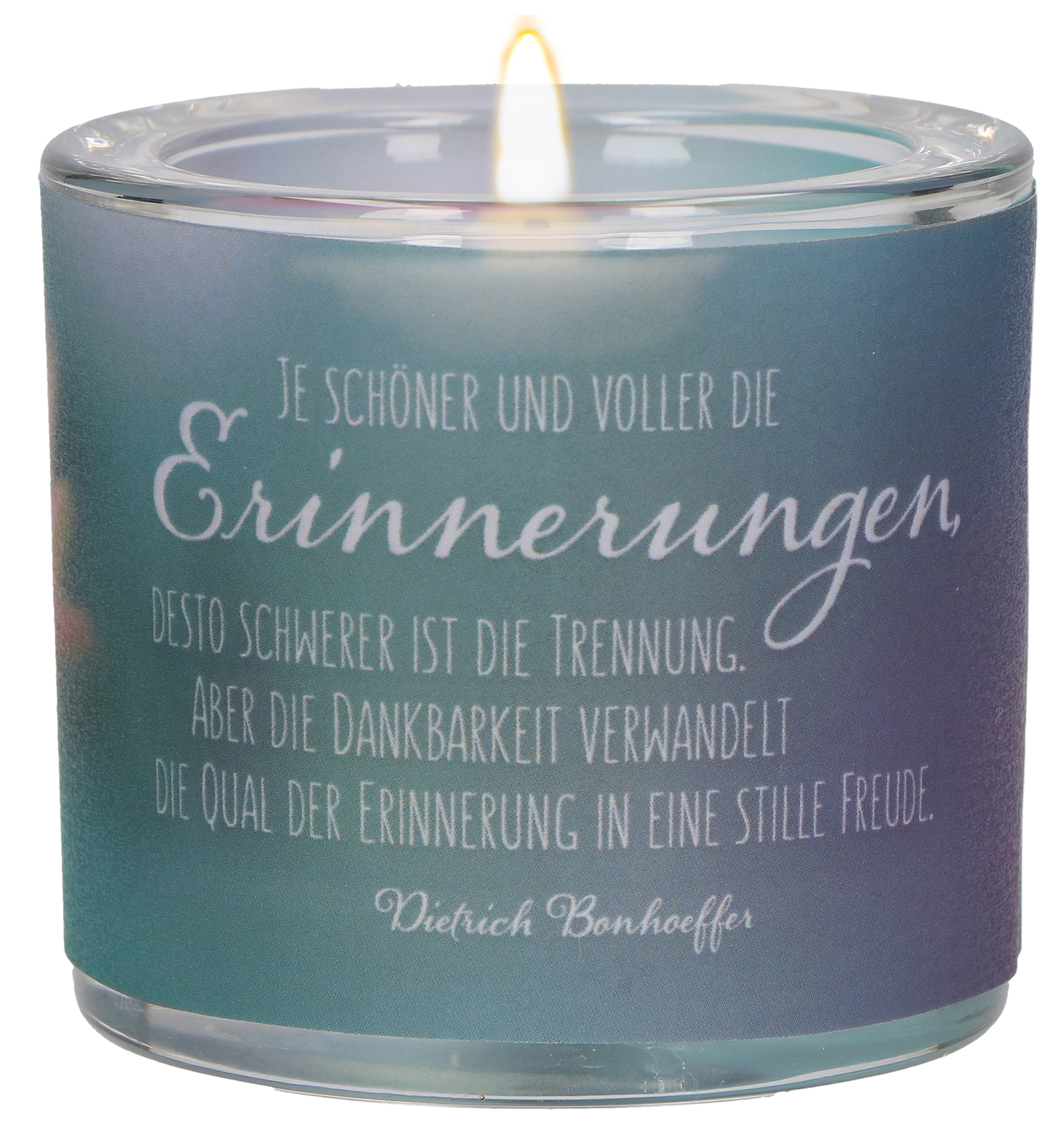 Windlicht zur Trauer - Erinnerungslicht Windlicht zur Trauer - Erinnerungslicht