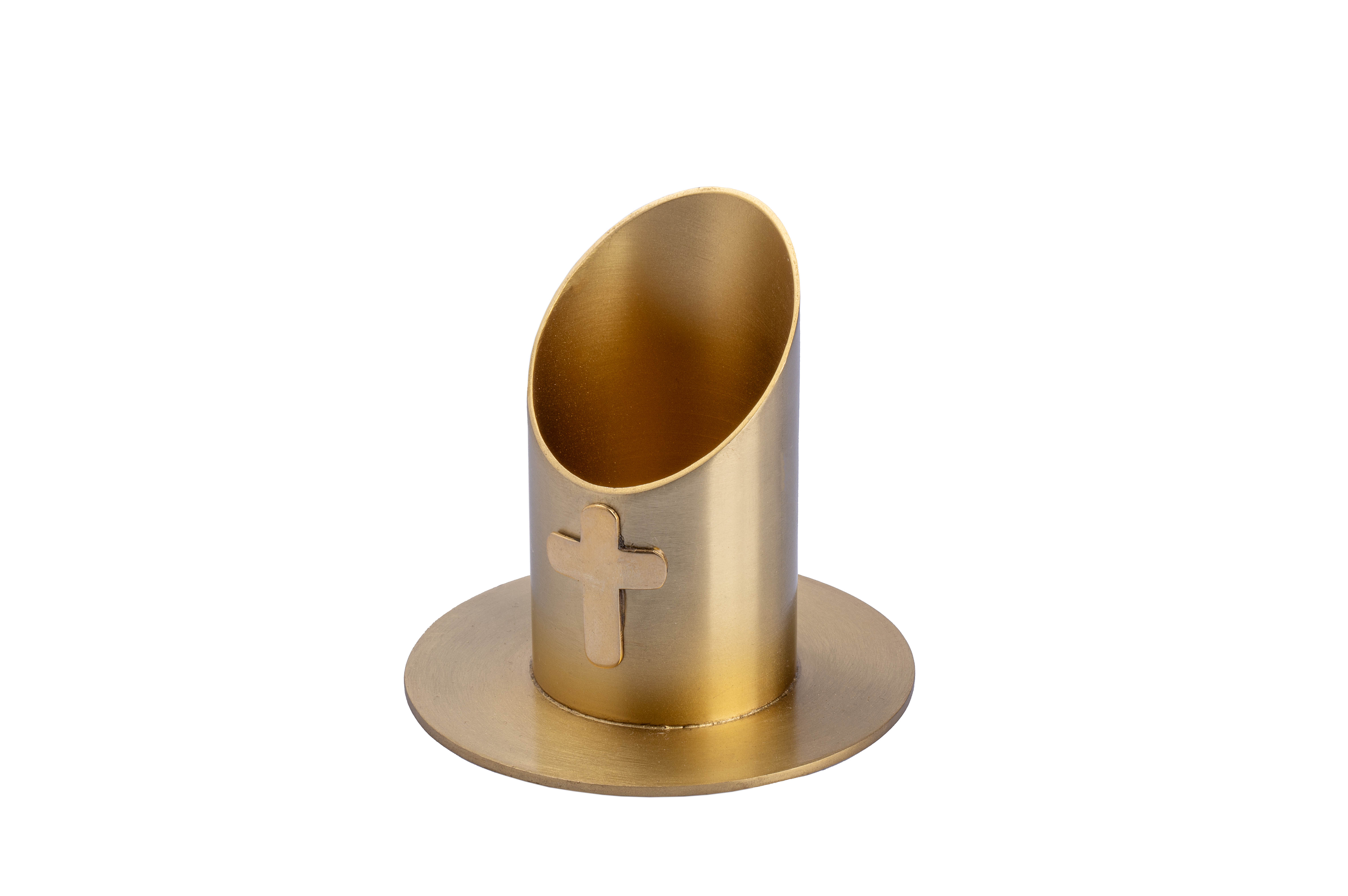 Kerzenständer - Schlicht & Kreuz