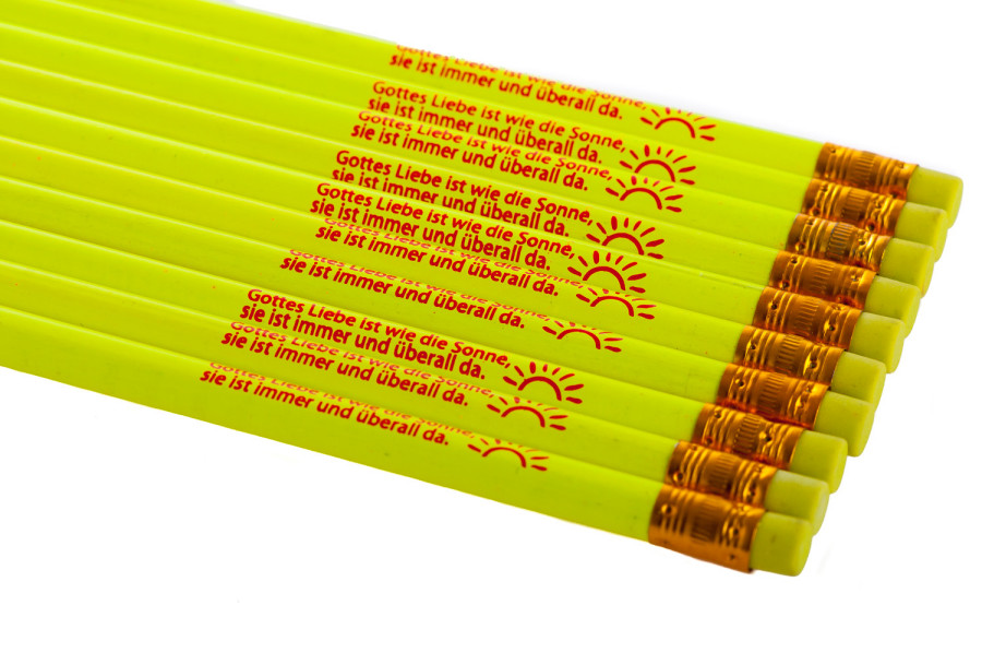Bleistift - Gottes Liebe & 10er Pack