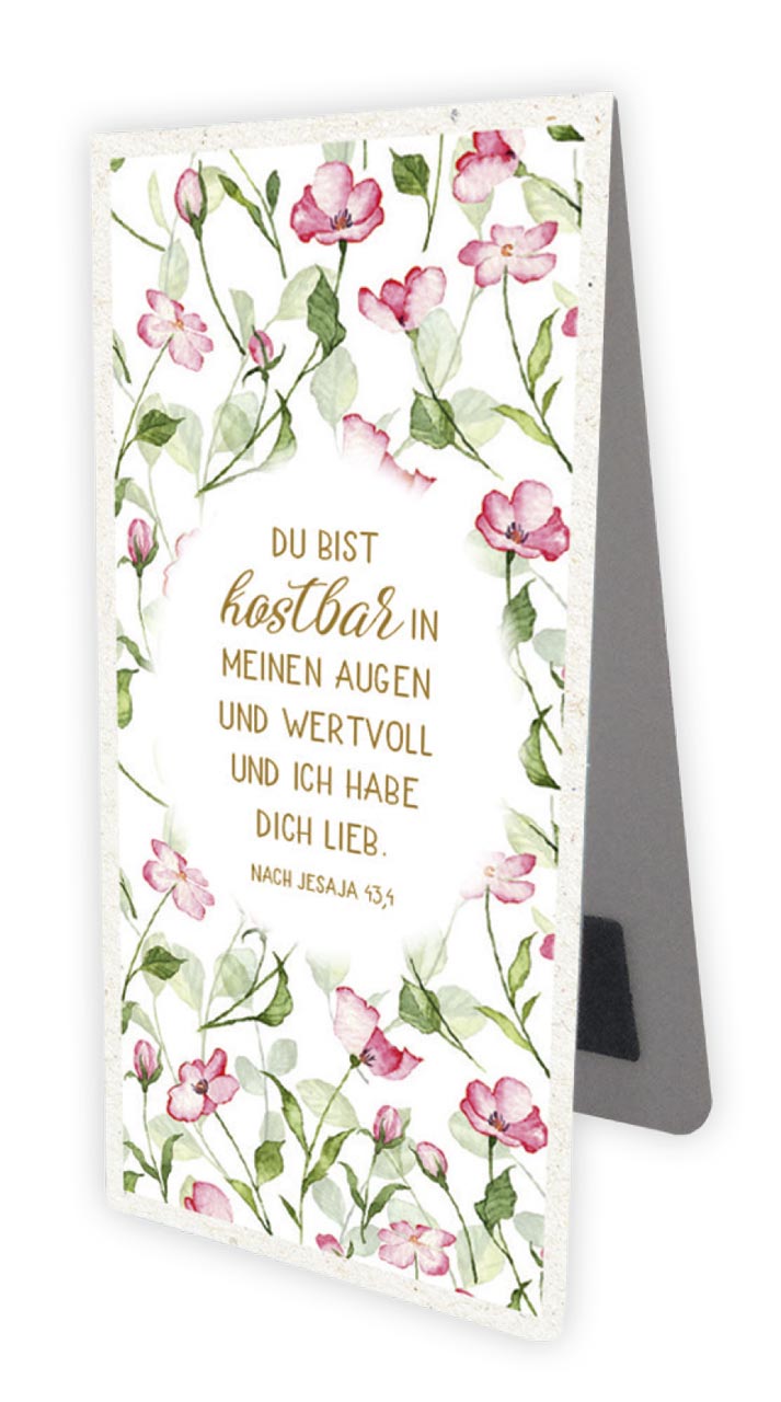 Magnet-Lesezeichen - Du bist kostbar Magnet-Lesezeichen - Du bist kostbar