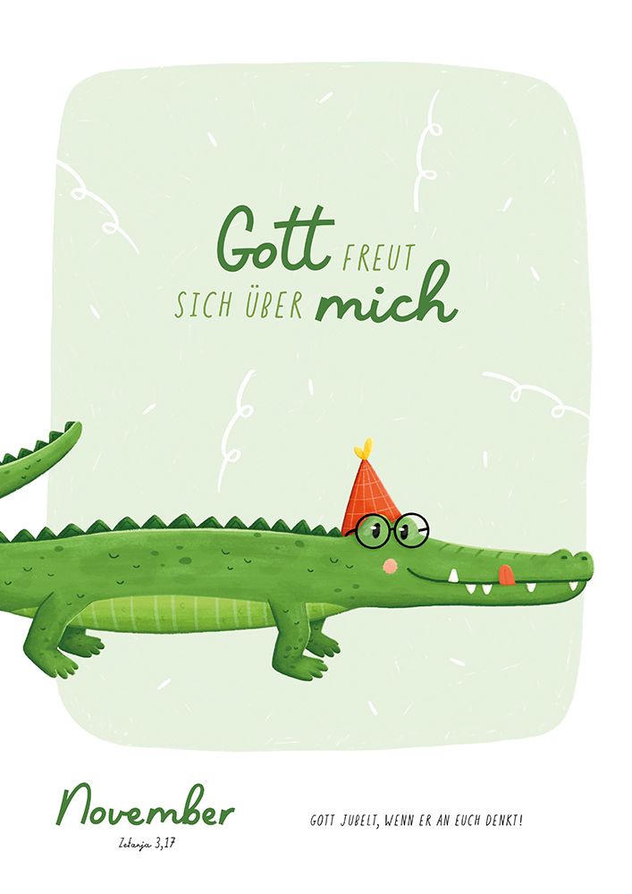 Zeitloser Kinderkalender - Mein Gott & ich