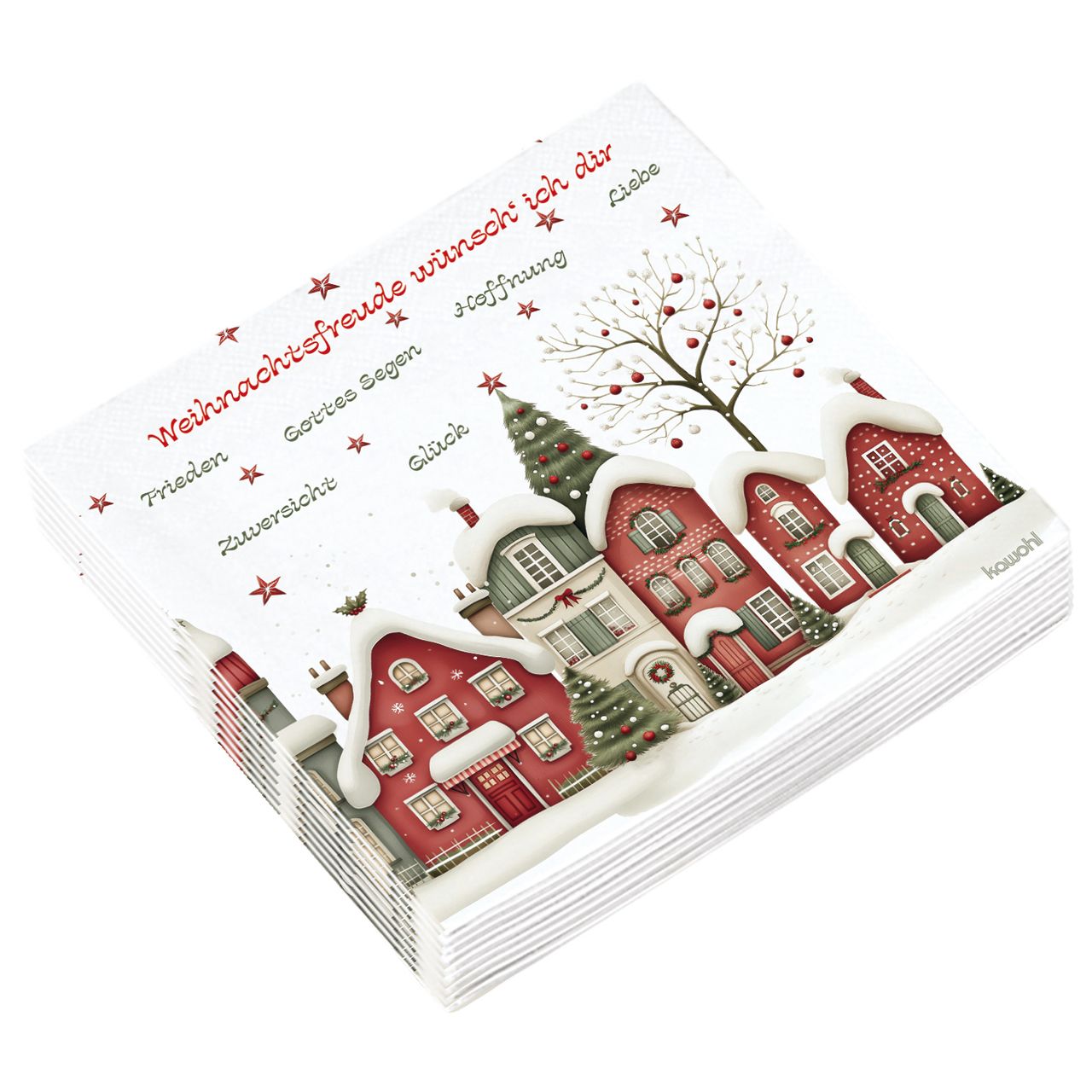 Servietten – Weihnachtsfreude wünsche ich dir