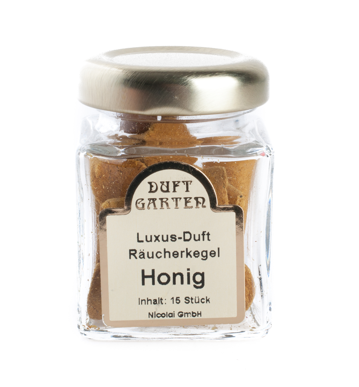 Luxusduft - Räucherkegel Honig