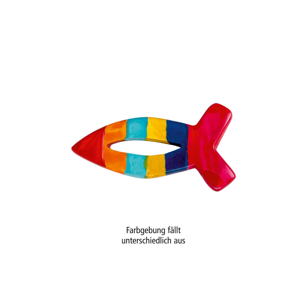 Handschmeichler - Speckstein-Fisch & Regenbogen