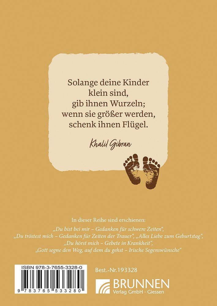 Geschenkbuch zur Geburt - Willkommen im Leben