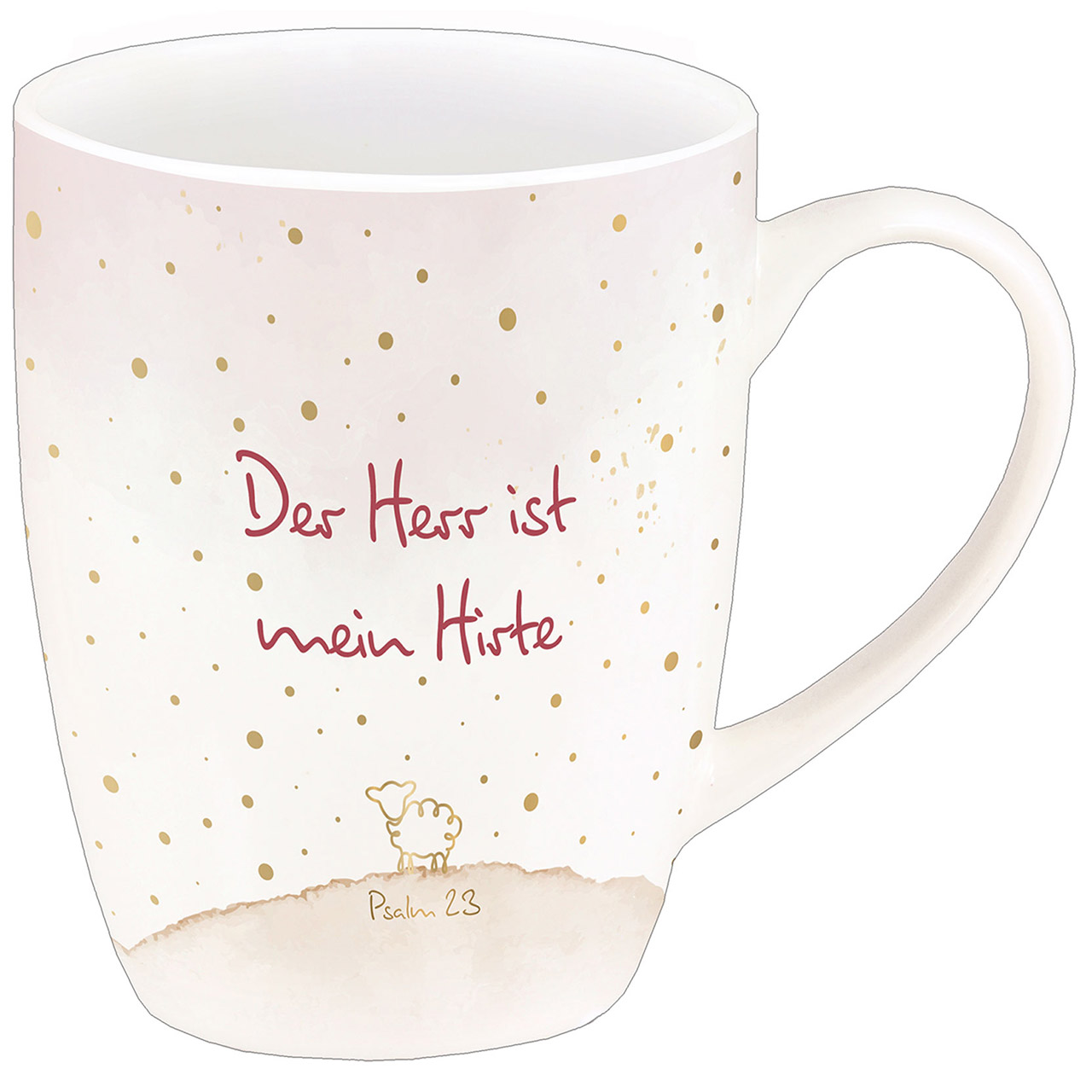 Gold-Tasse - Der Herr ist mein Hirte Gold-Tasse - Der Herr ist mein Hirte