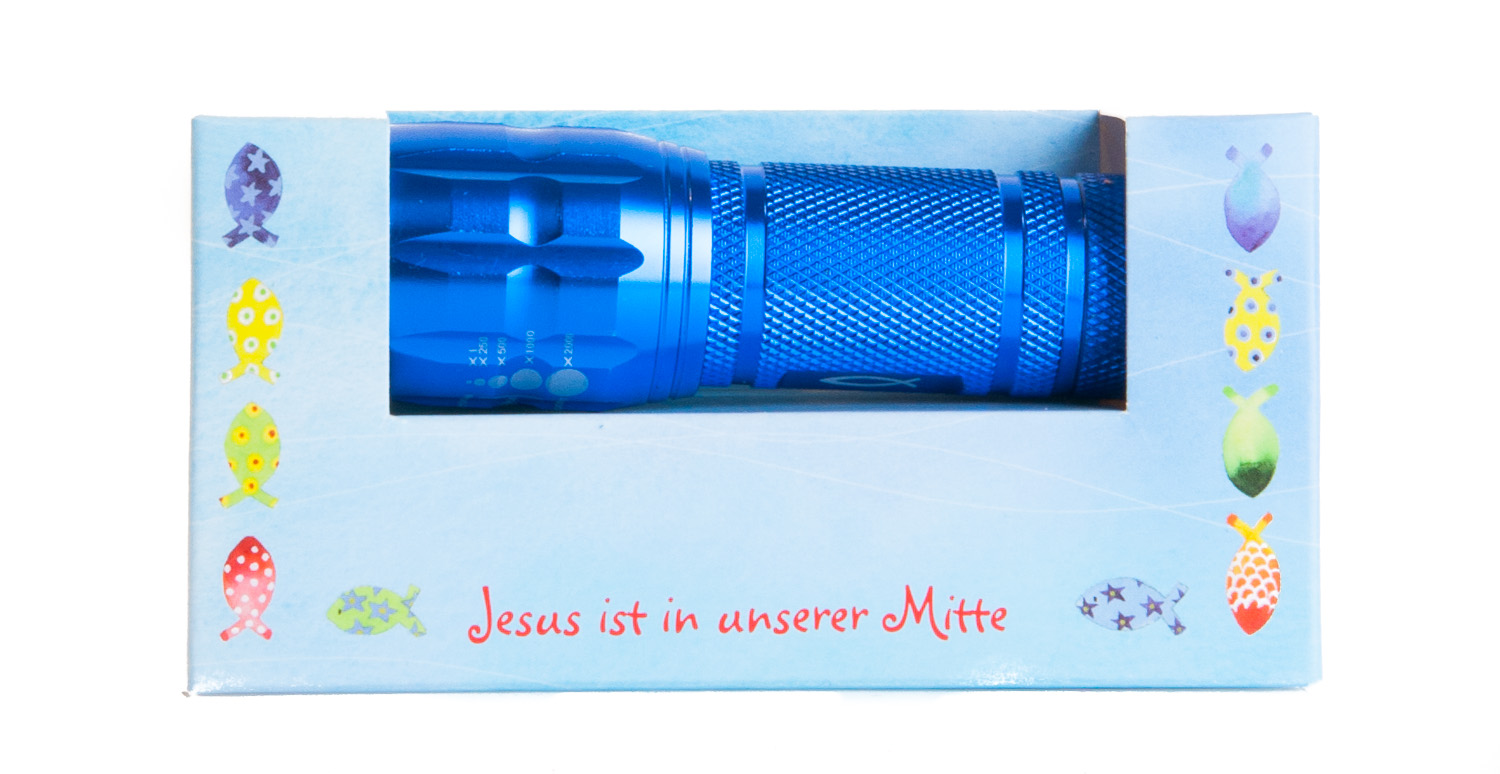 Taschenlampe - Jesus ist in unserer Mitte