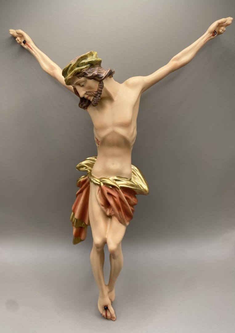 Christuskörper - Korpus Lose & Farbig bemalt