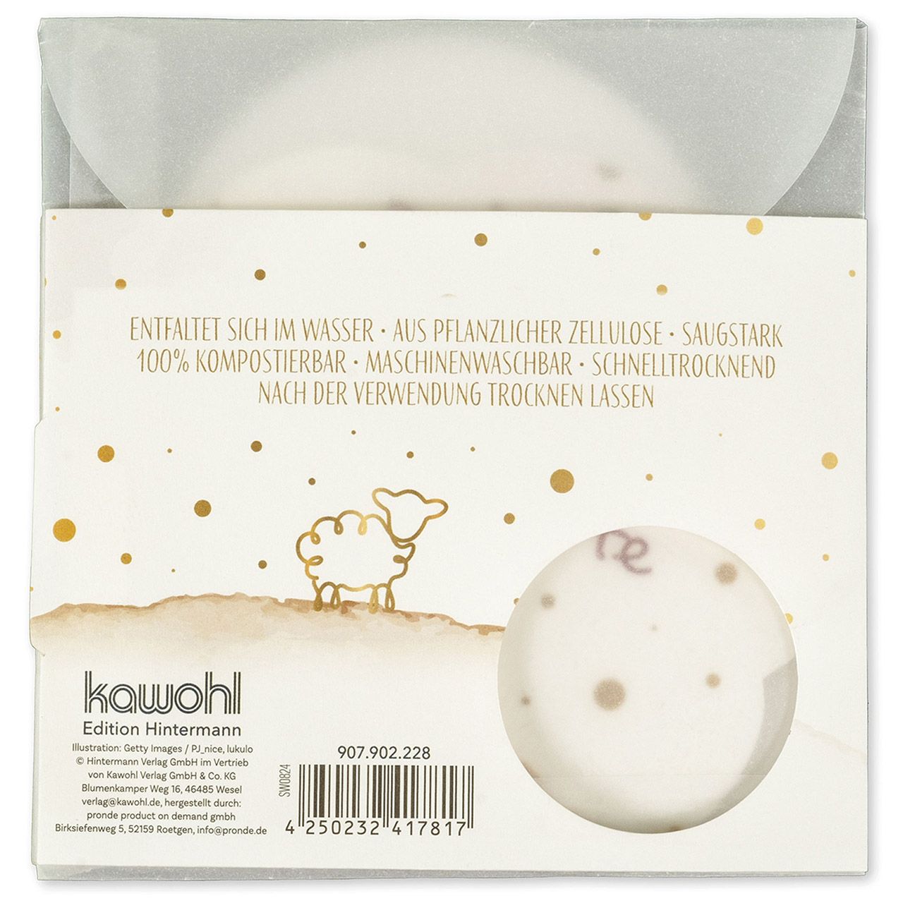 Pop-up-Schwamm - Der Herr ist mein Hirte