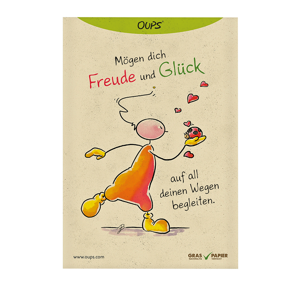 Samenpackung - Gartenkresse & Freude und Glück Samenpackung - Gartenkresse & Freude und Glück