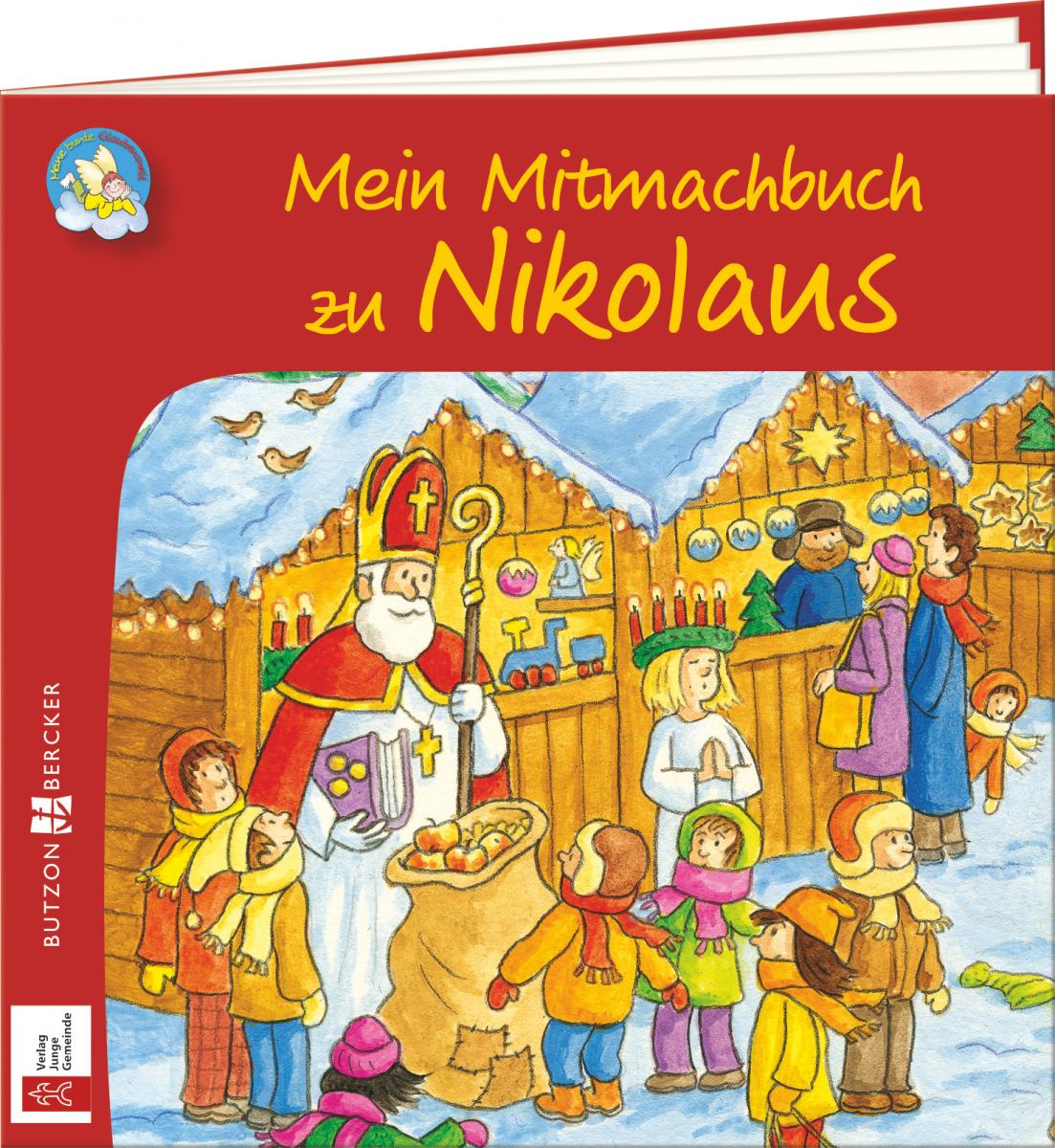 Kinderbuch - Mein Mitmachbuch zu Nikolaus
