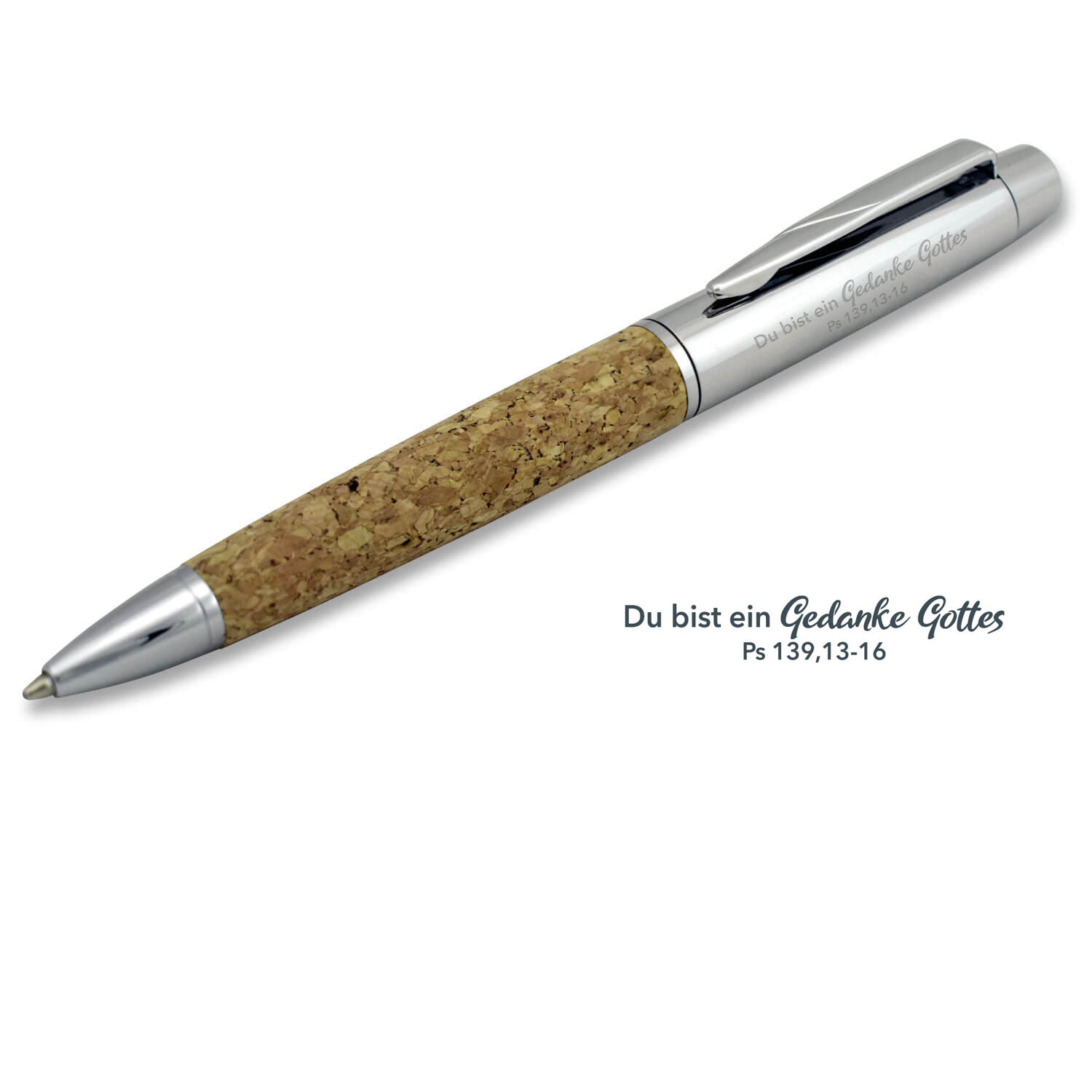 Kugelschreiber - Du bist ein Gedanke Gottes & Etui Kugelschreiber - Du bist ein Gedanke Gottes & Etui