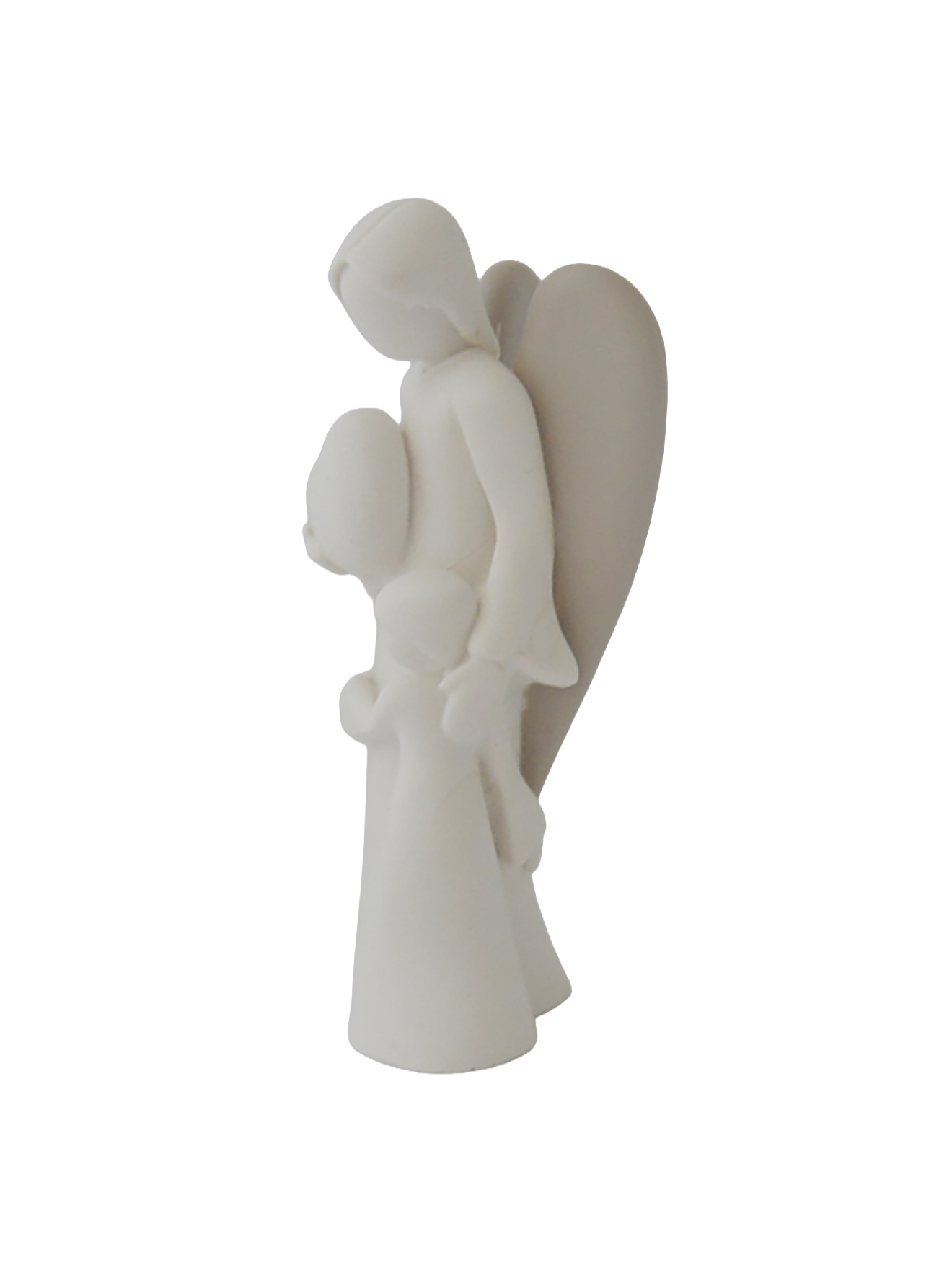 Keramik-Engel – Herz & Kind