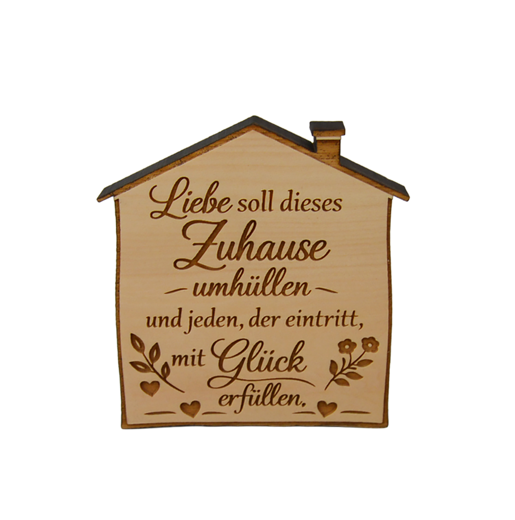 Haussegen – Liebe soll… & Zirbenholz