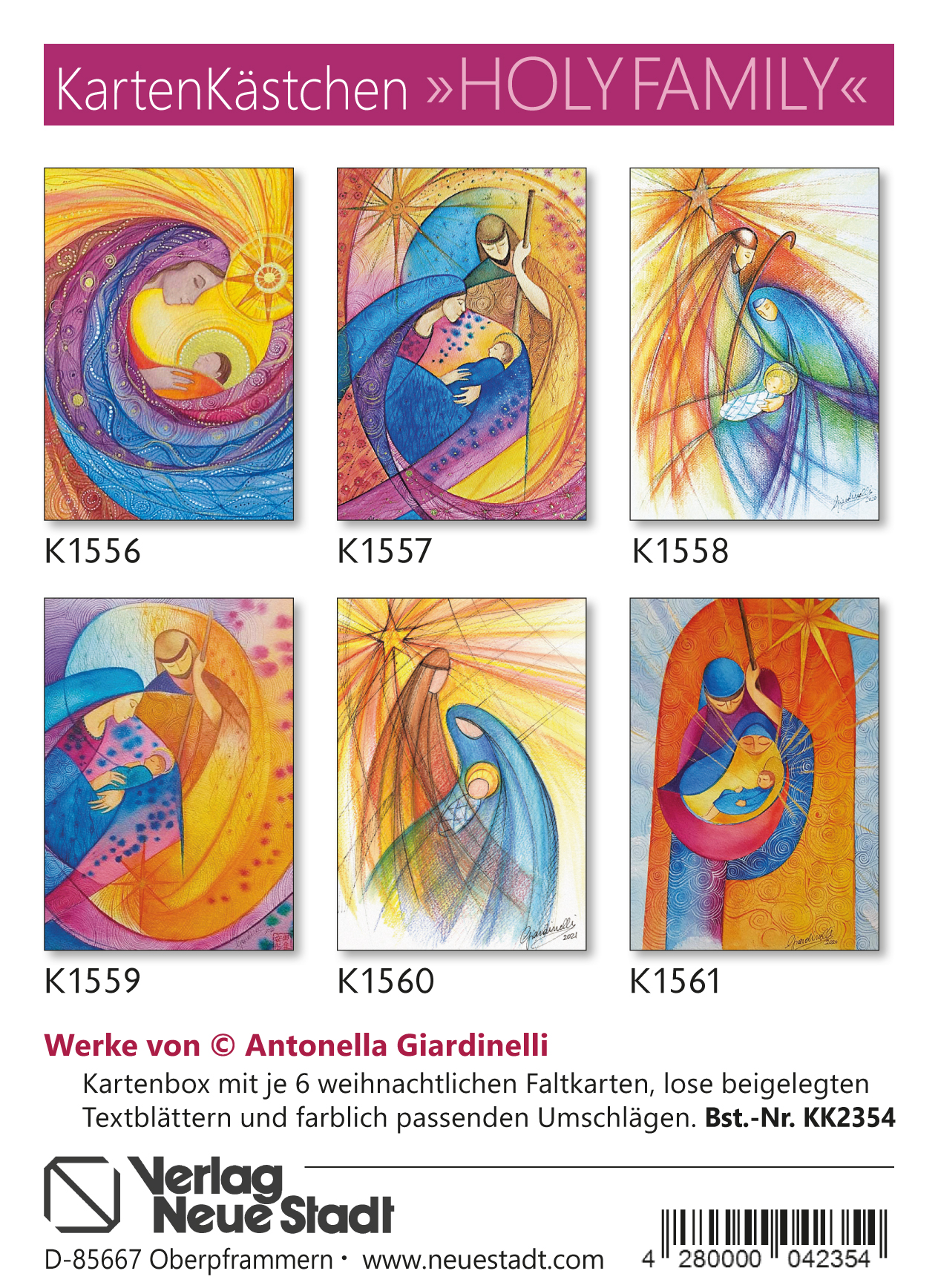 Kartenbox - Weihnachtskarten & Antonella Giardinelli
