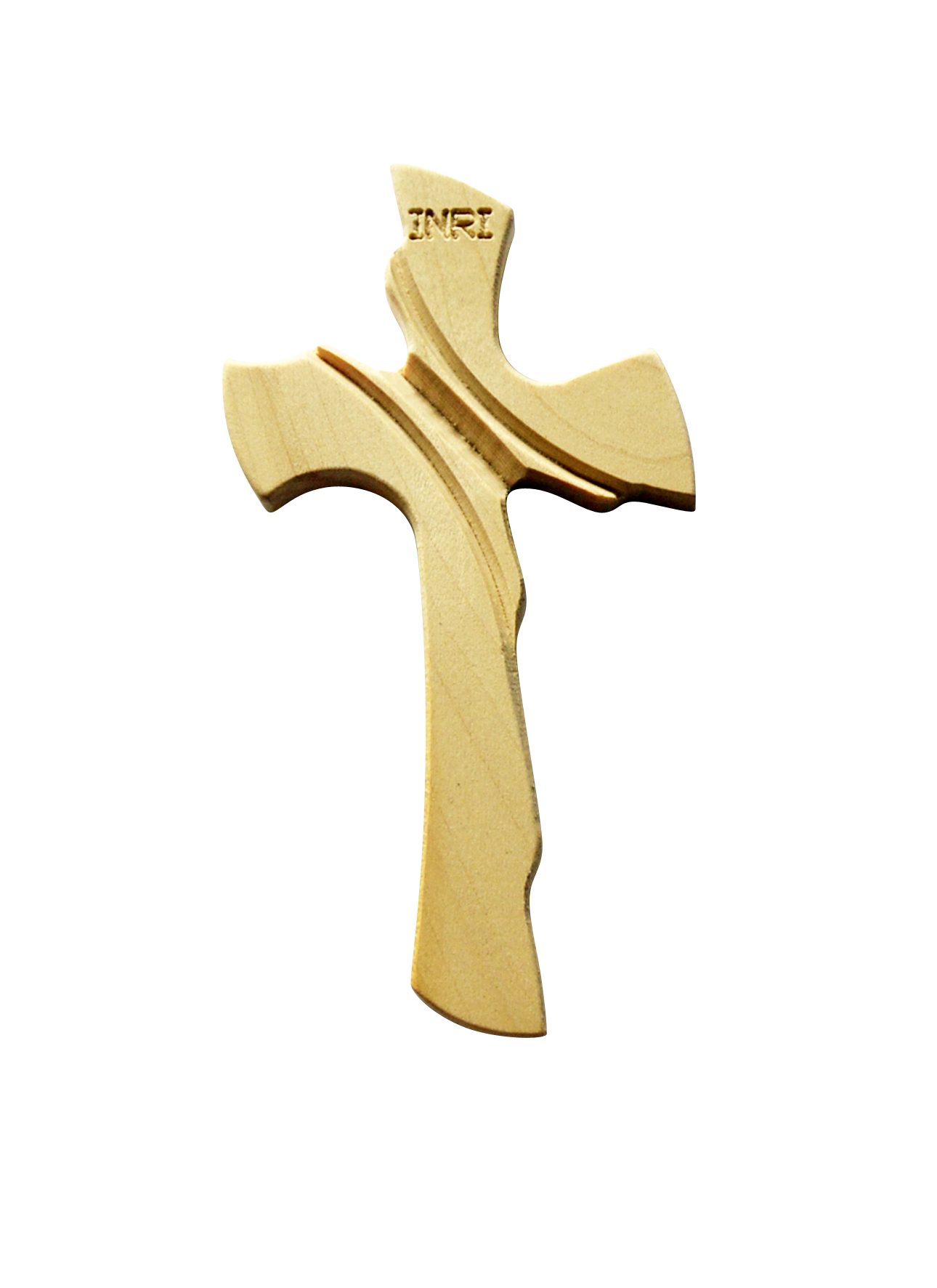 Holzkreuz - Geschwungen &  Ahorn Holzkreuz - Geschwungen &  Ahorn