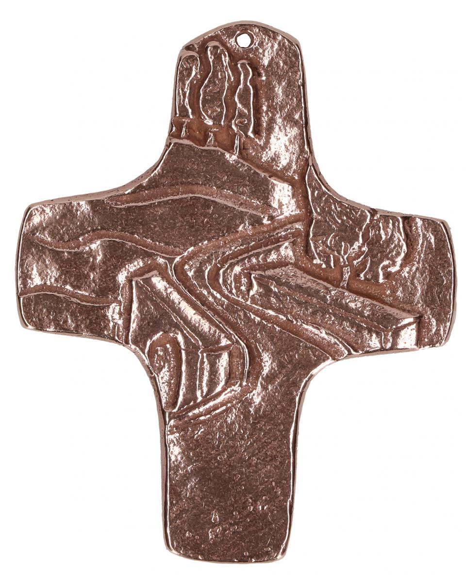 Kommunionkreuz - Lebensreise & Bronze