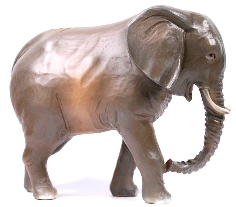 Ruco-Krippe - Elefant stehend ohne Decke
