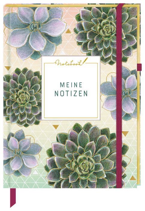 Notizbuch - Meine Notizen & Blumen