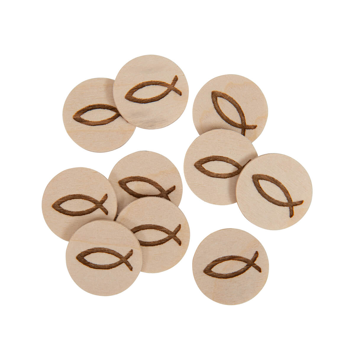 Einkaufswagenchips - Fisch & 10er Pack