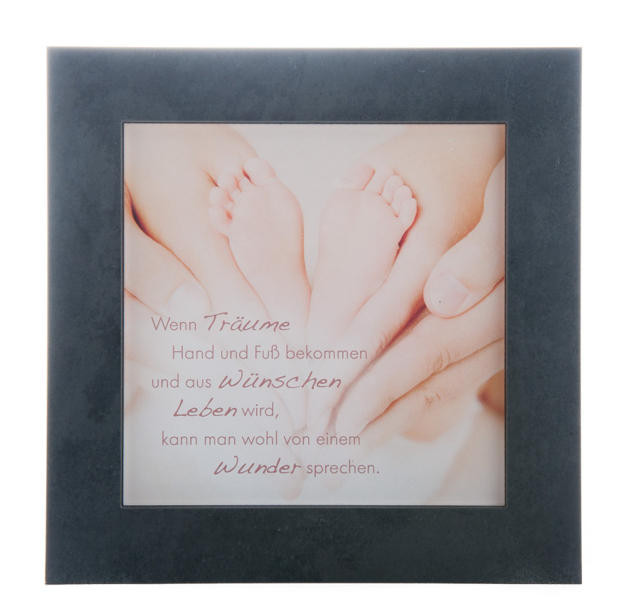 Schieferrahmen - Hand & Fuß Schieferrahmen - Hand & Fuß
