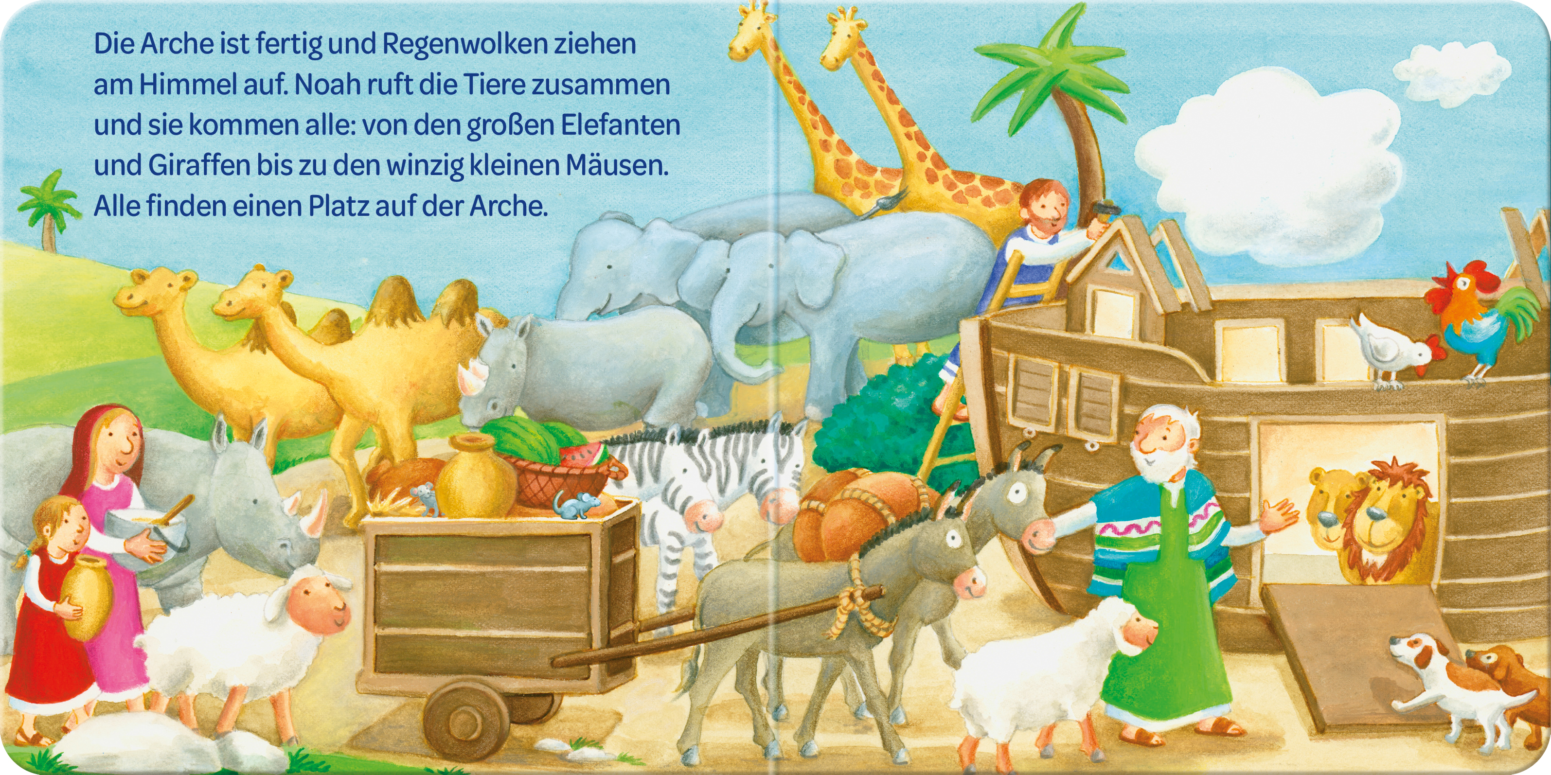 Kinderbuch - Mein kleines Buch von der Arche Noah