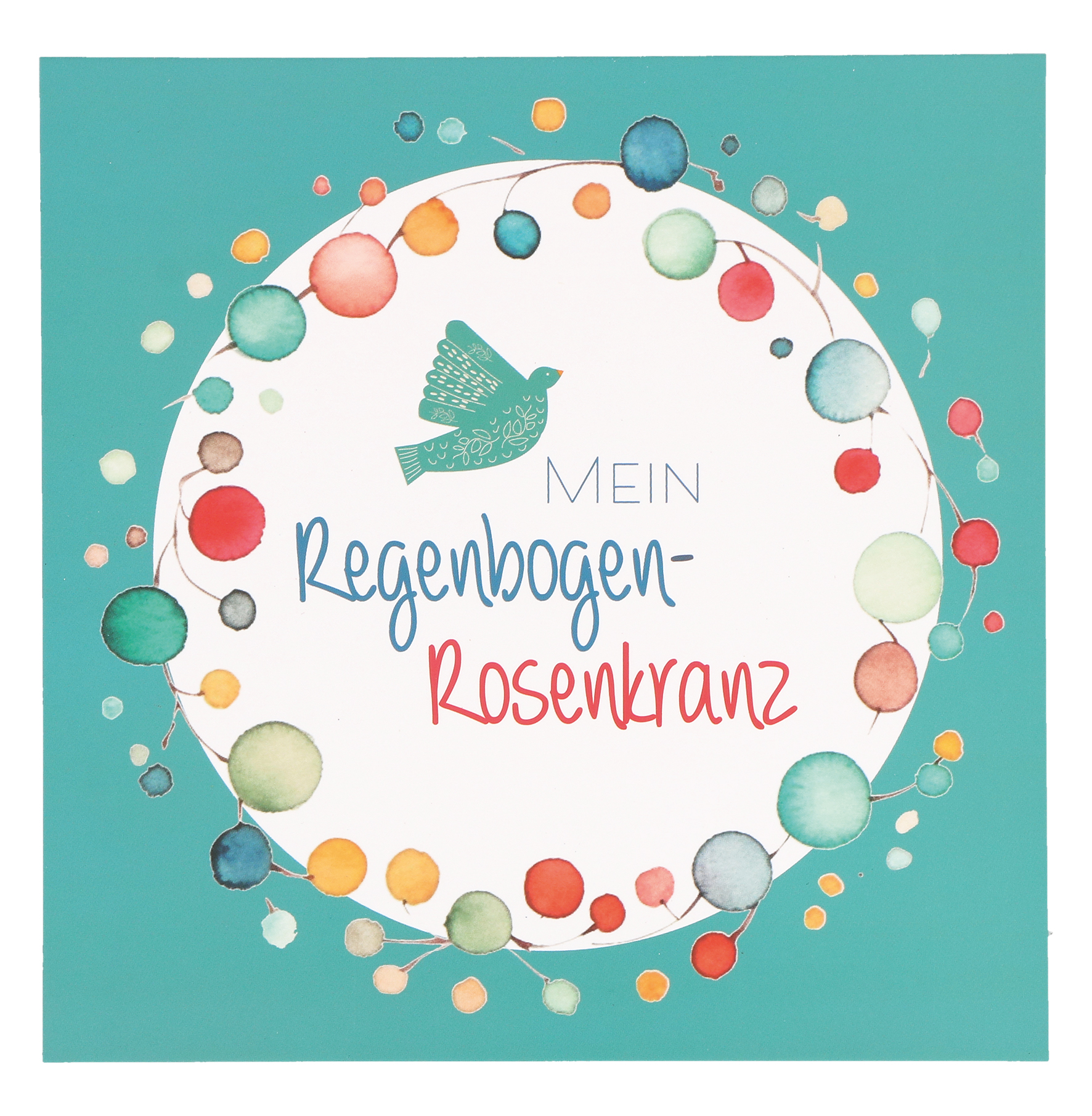 Geschenkset - Mein Regenbogen Rosenkranz