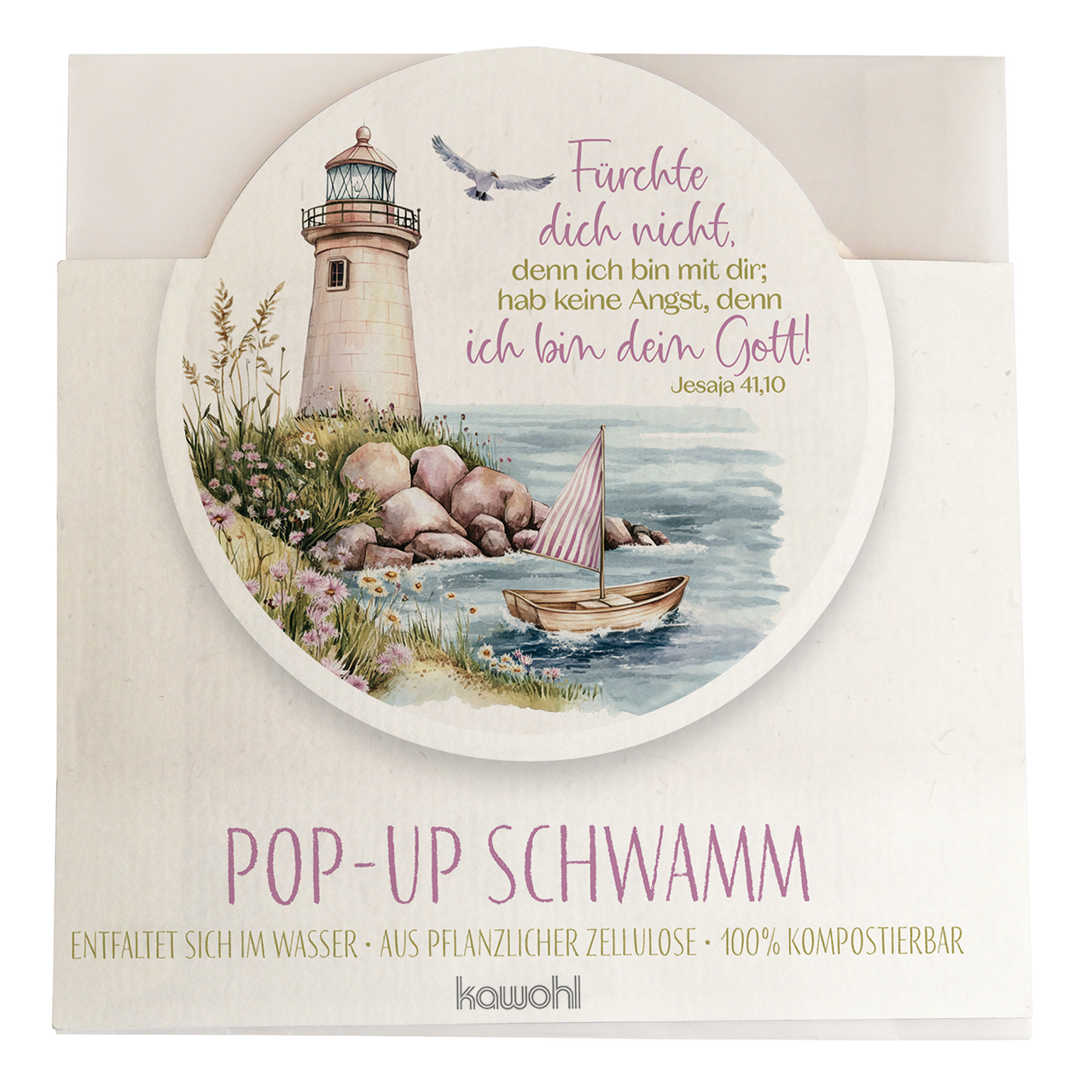 Pop-up-Schwamm – Jahreslosung 2027