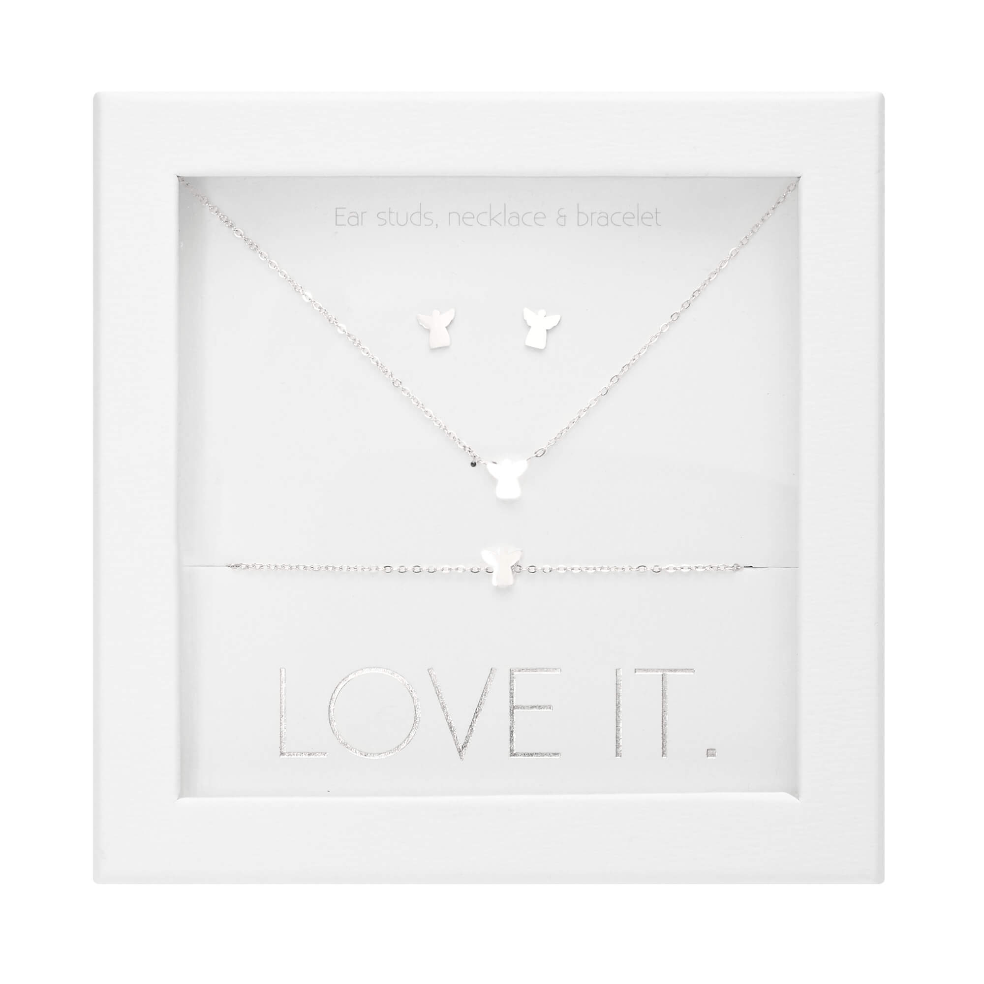 Schmuck-Geschenkset – Schutzengel & 3-tlg.