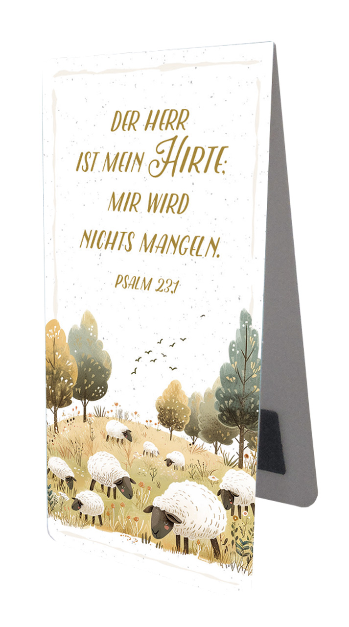 Magnet-Lesezeichen - Der Herr ist mein Hirte...