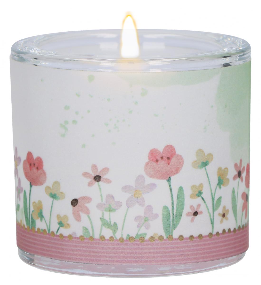 Glaswindlicht zur Erstkommunion - Du bist einzigartig Glaswindlicht zur Erstkommunion - Du bist einzigartig