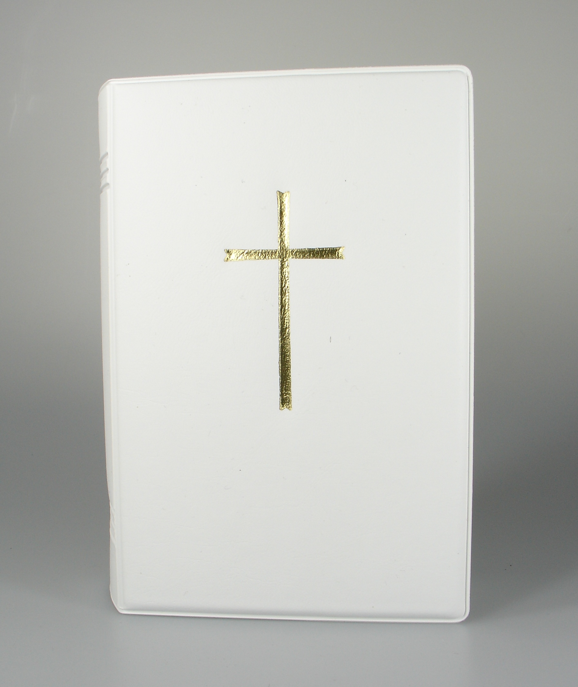 Gebetbuchhülle - Kunststoff & Kreuz