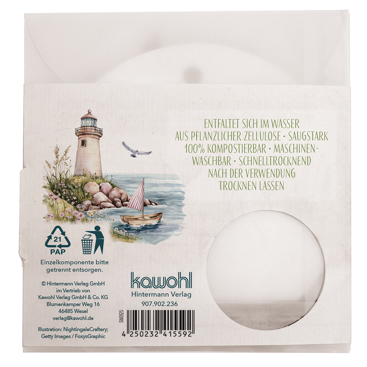 Pop-up-Schwamm – Jahreslosung 2027