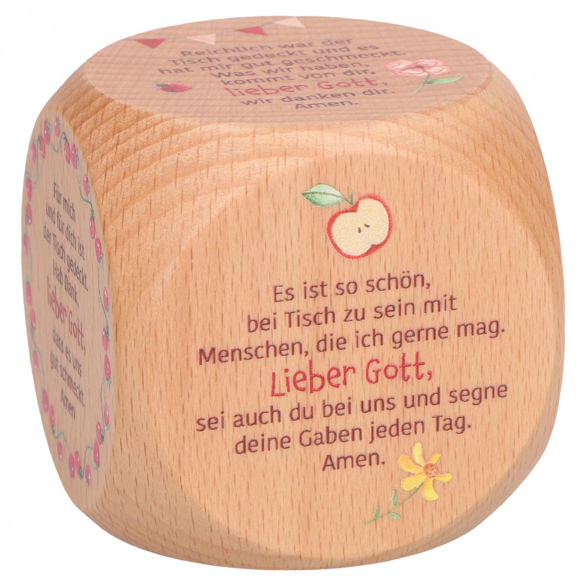 Gebetswürfel - Tischgebete Gebetswürfel - Tischgebete