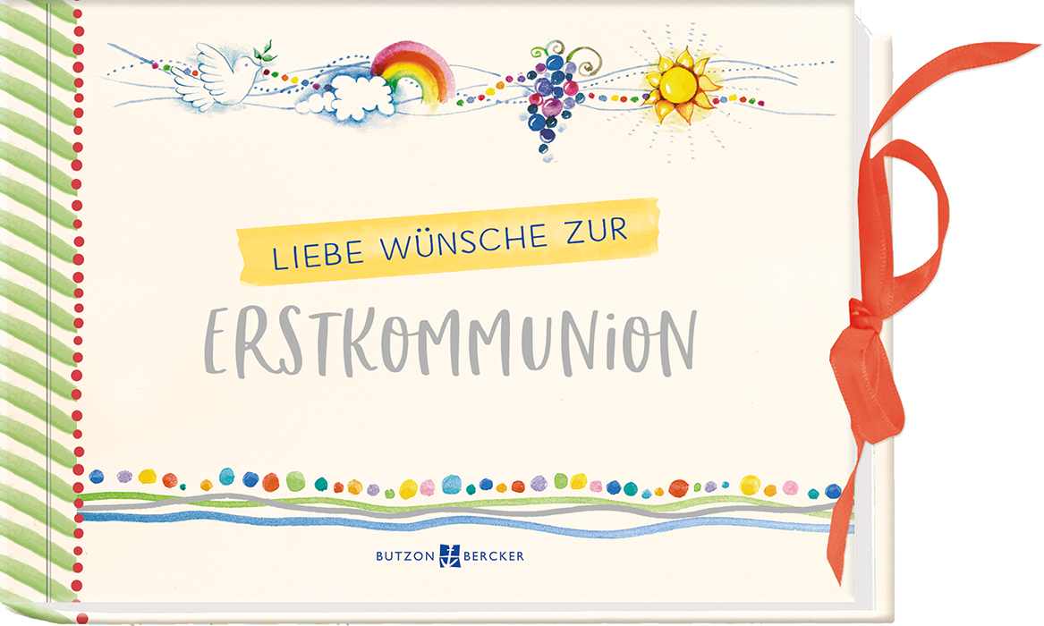 Geschenkbuch - Liebe Wünsche zur Erstkommunion