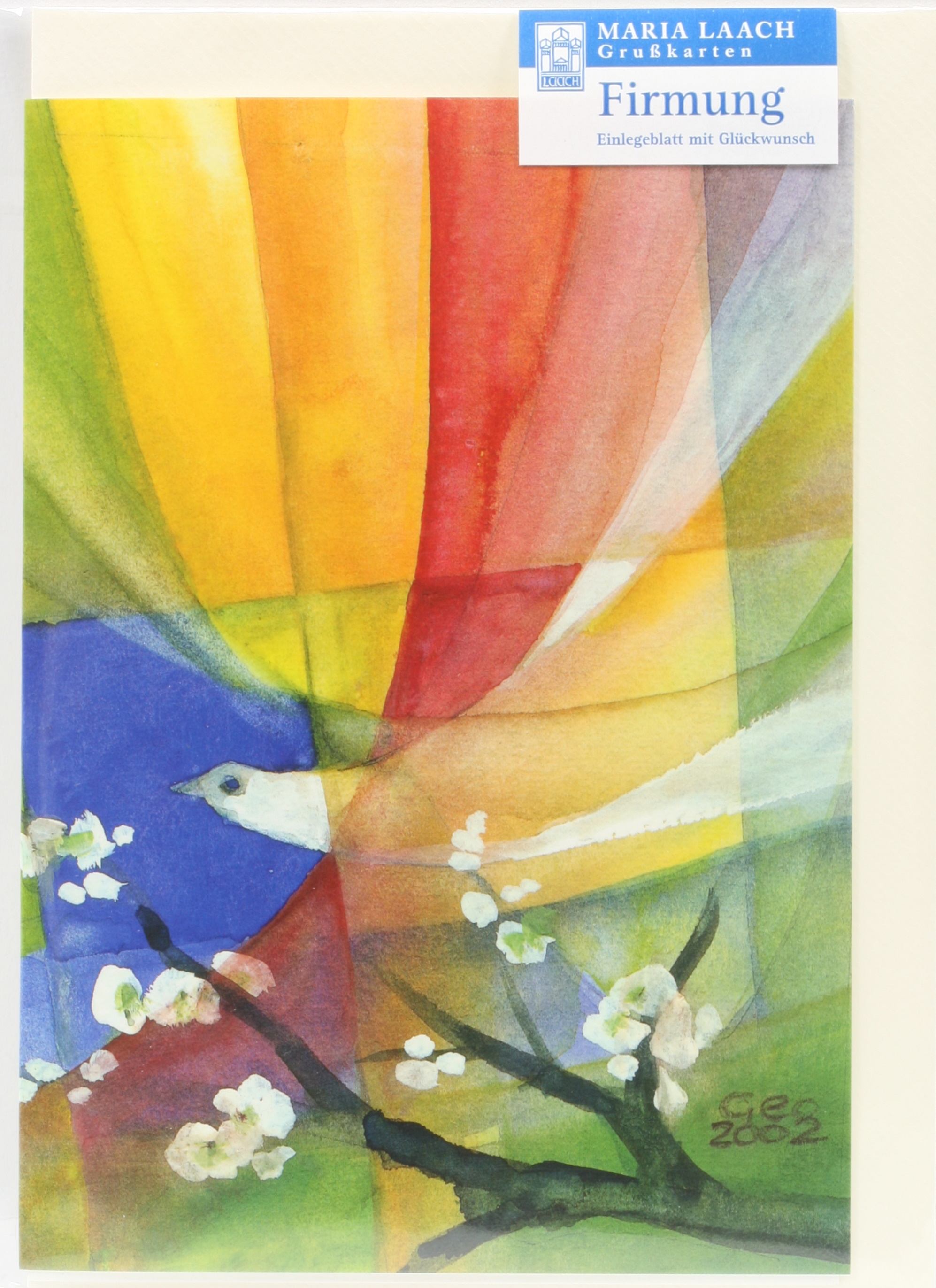 Karte zur Firmung - Erwachendes Leben Karte zur Firmung - Erwachendes Leben