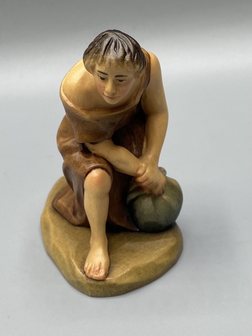 Karl-Kuolt-Krippe - Kniender Hirte