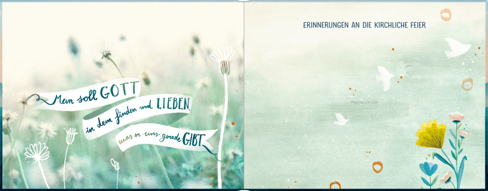 Erinnerungsalbum - Meine Konfirmation