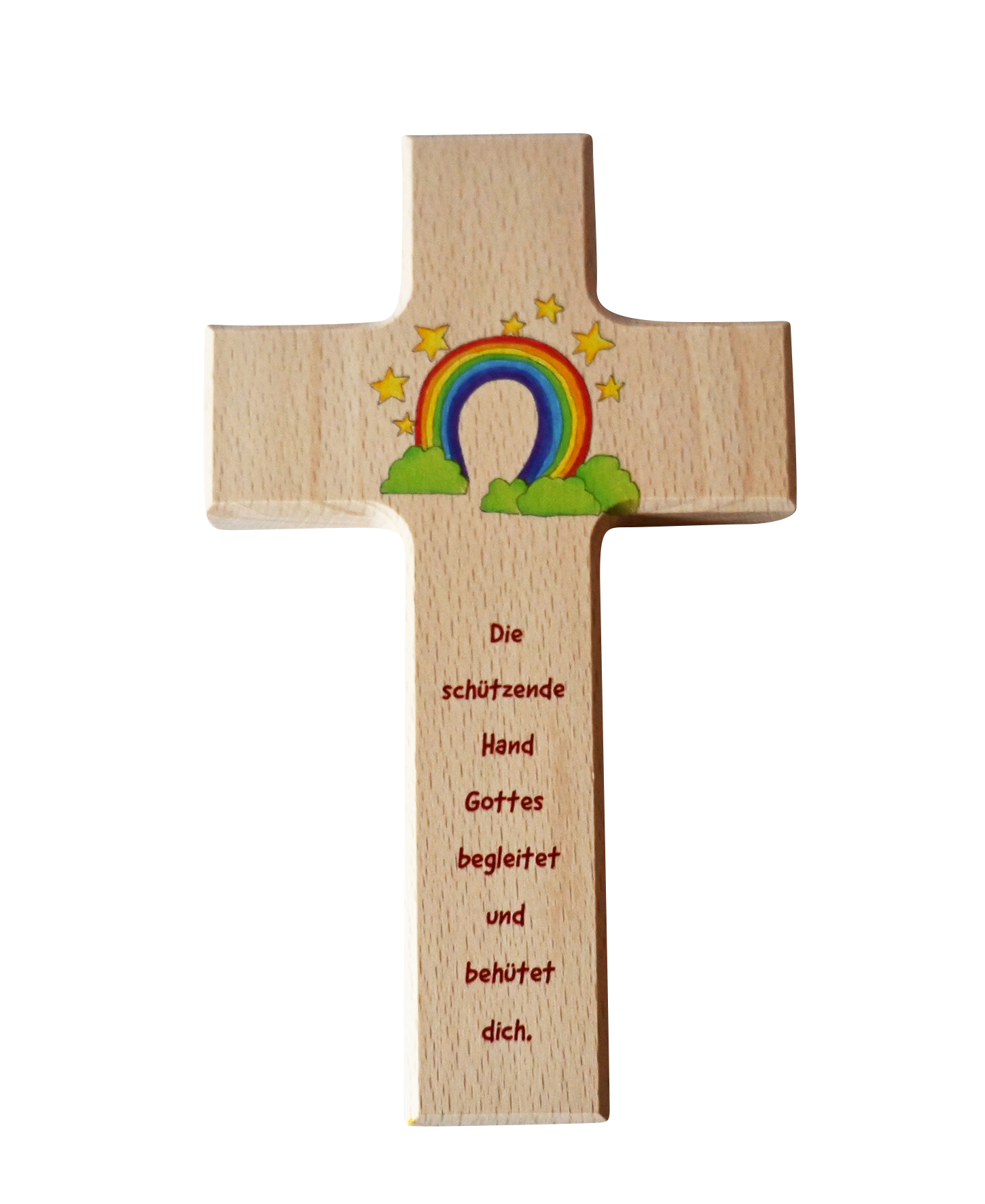 Kinderkreuz - Regenbogen & Die schützende Hand