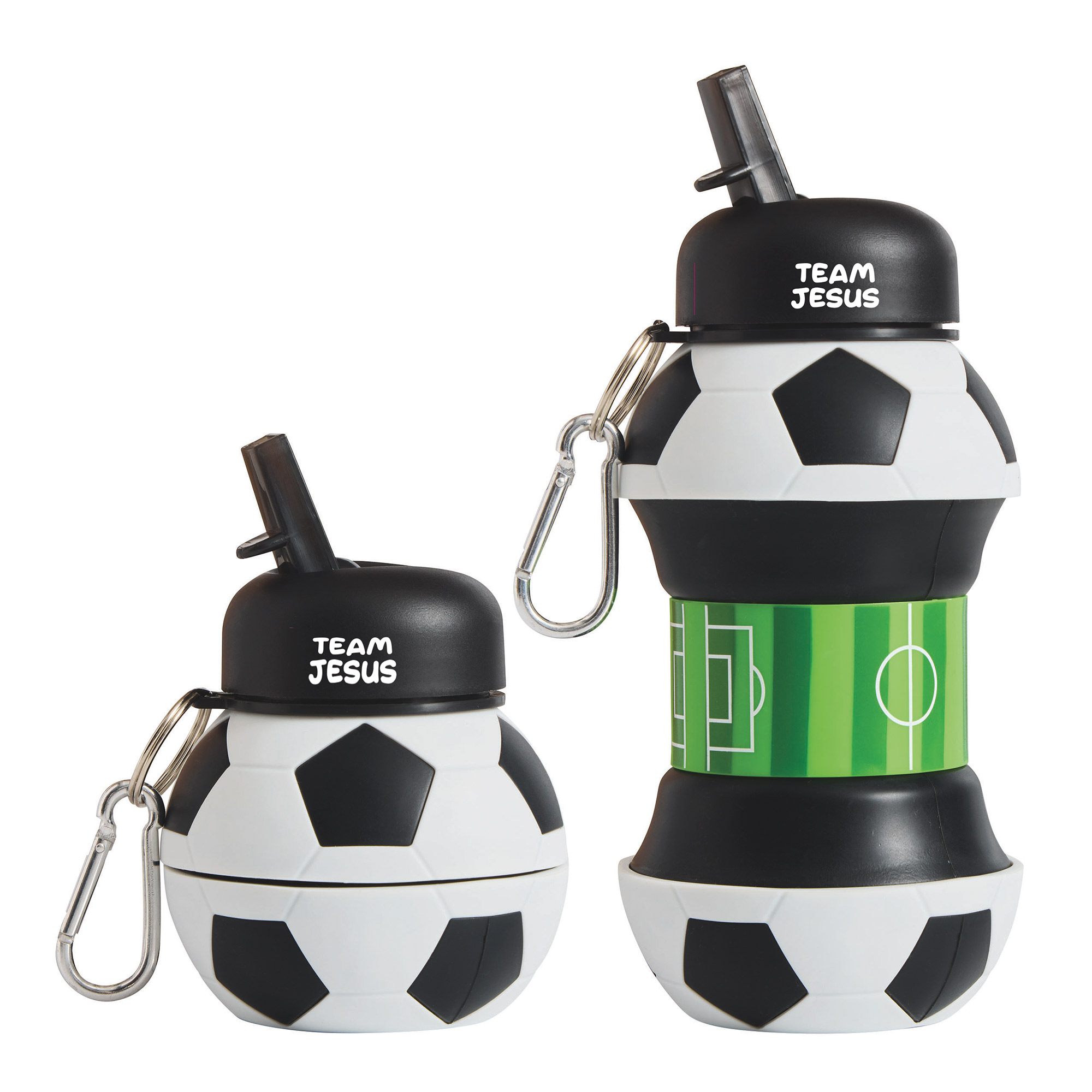 Trinkflasche – Fußball & Team Jesus