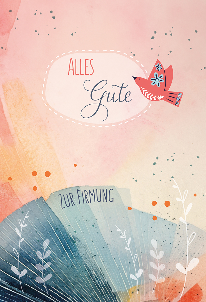 Karte zur Firmung - Alles Gute & Geldgeschenk