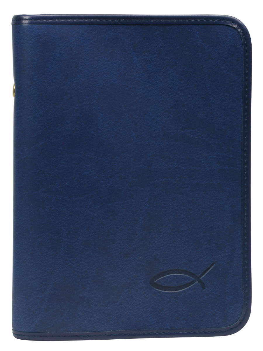 Gotteslobhülle - Kunstleder & Farbiger Fisch Gotteslobhülle - Kunstleder & Farbiger Fisch