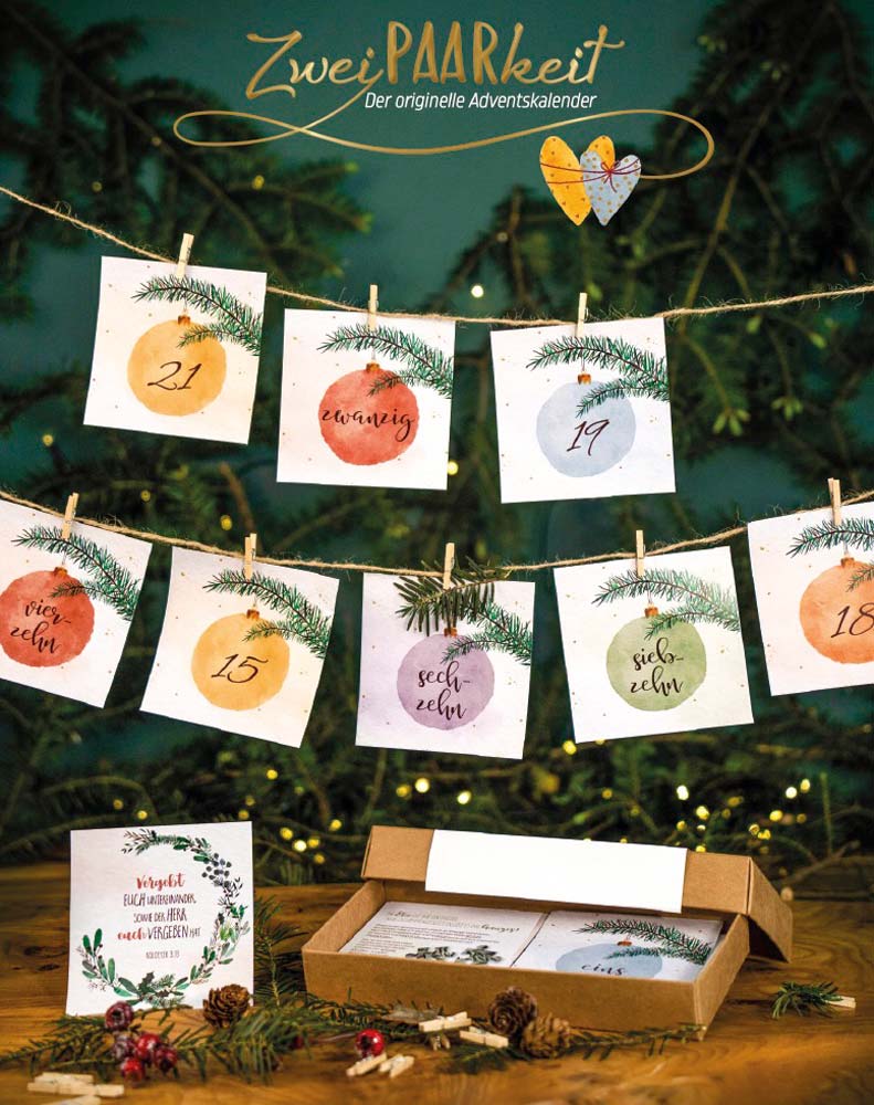 Adventskalender - Zweipaarkeit