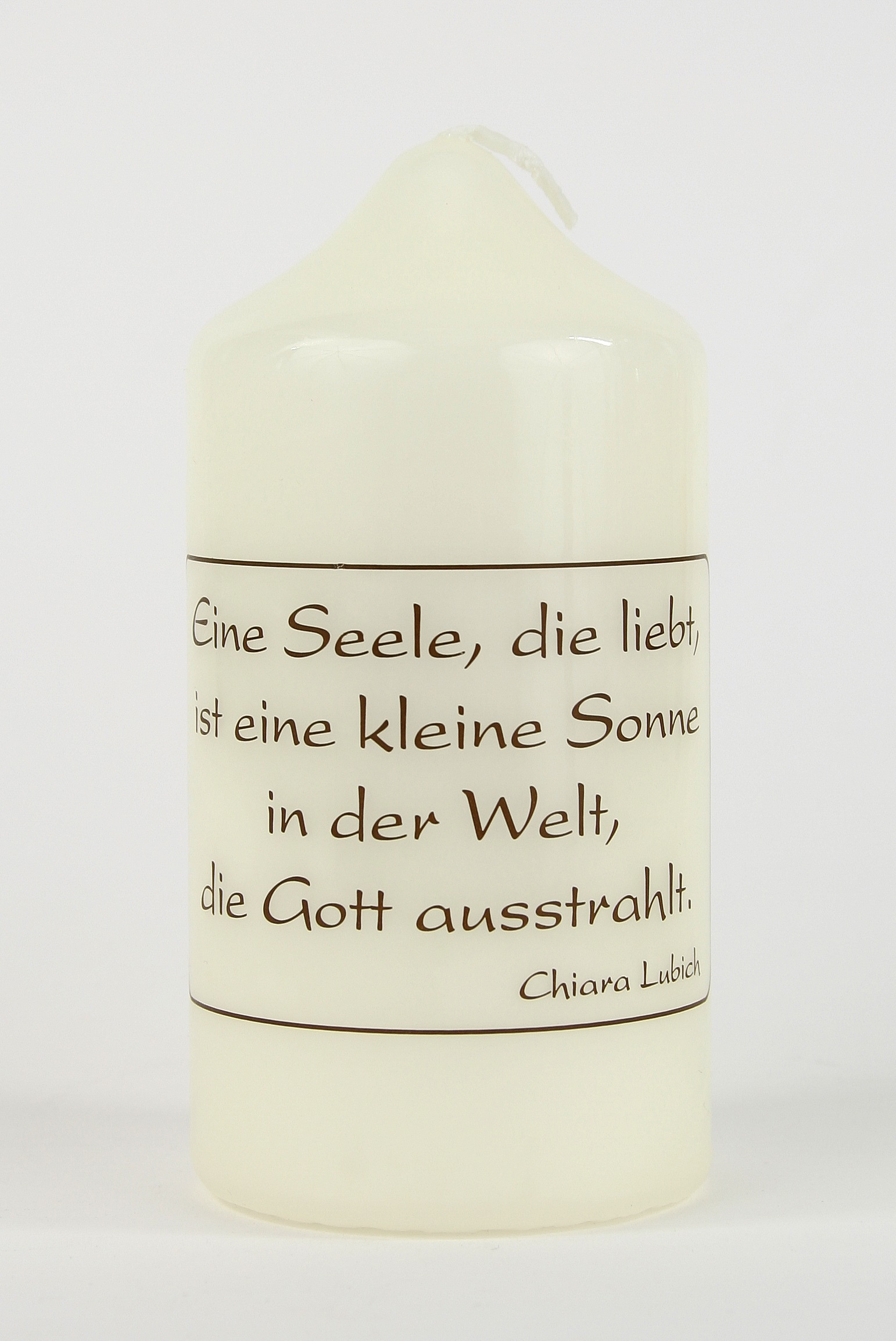 Spruchkerze - Kleine Sonne Spruchkerze - Kleine Sonne