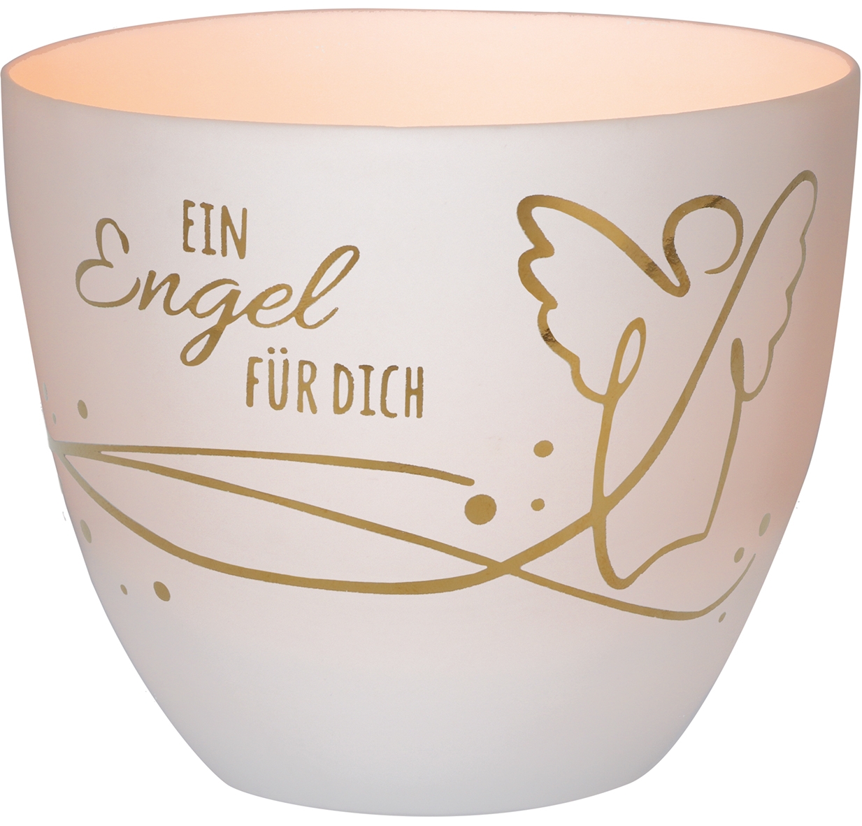 Windlicht - Ein Engel für dich & Porzellan Windlicht - Ein Engel für dich & Porzellan