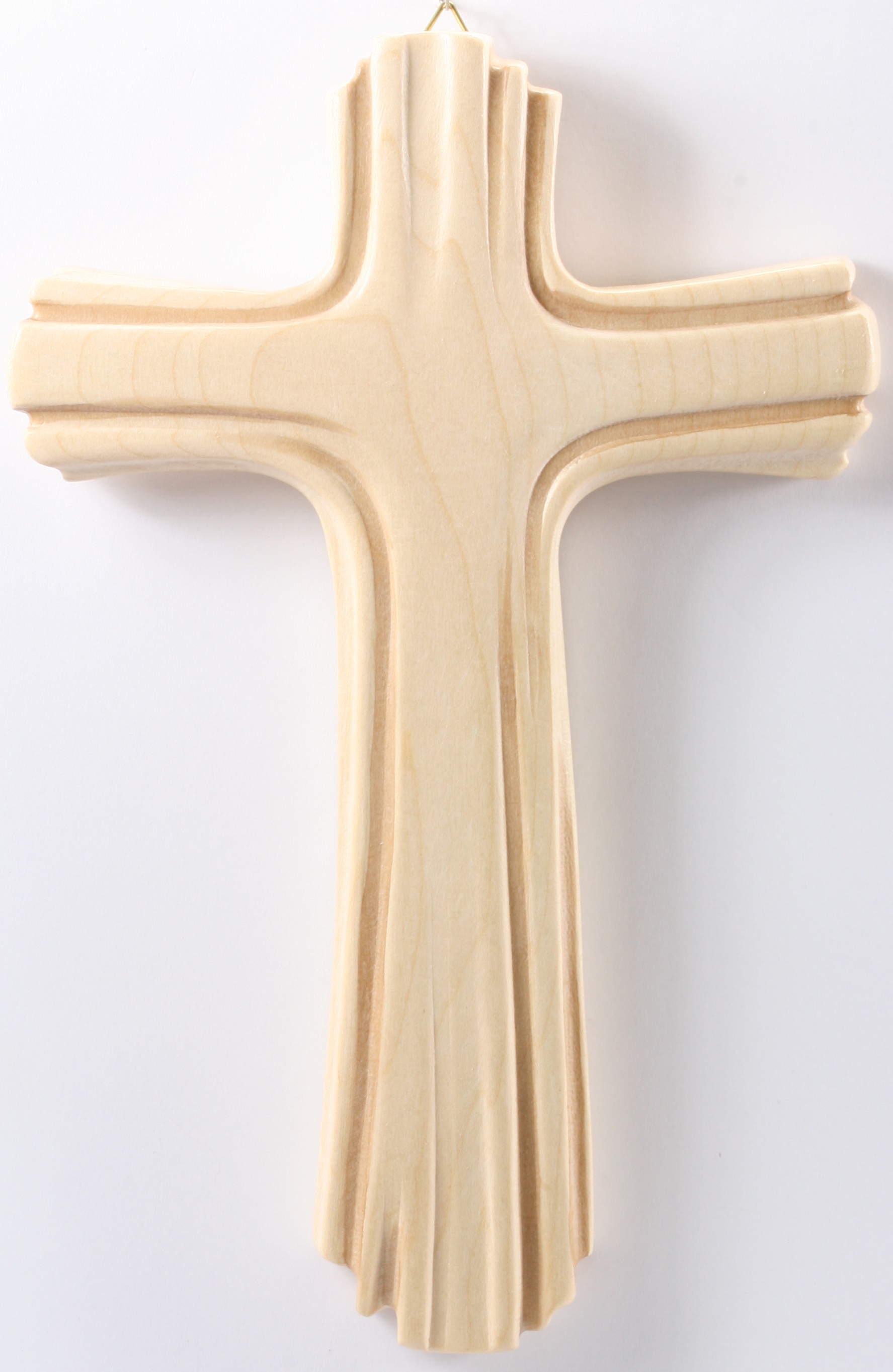 Holzkreuz - Schlicht & Zweifarb. Gebeizt Holzkreuz - Schlicht & Zweifarb. Gebeizt