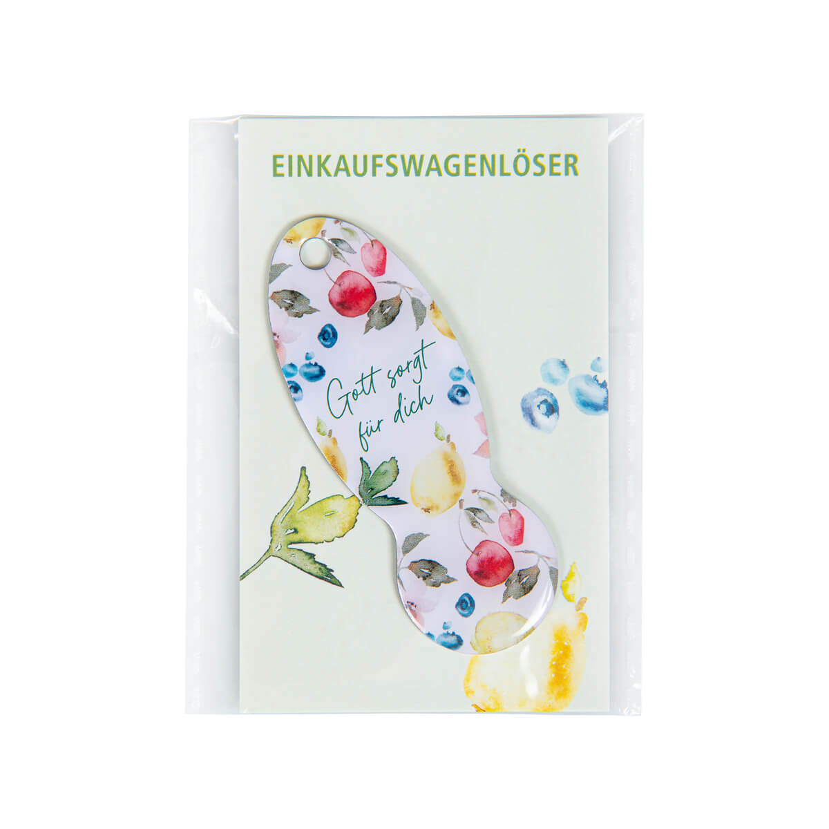 Einkaufswagenlöser – Gott sorgt für dich