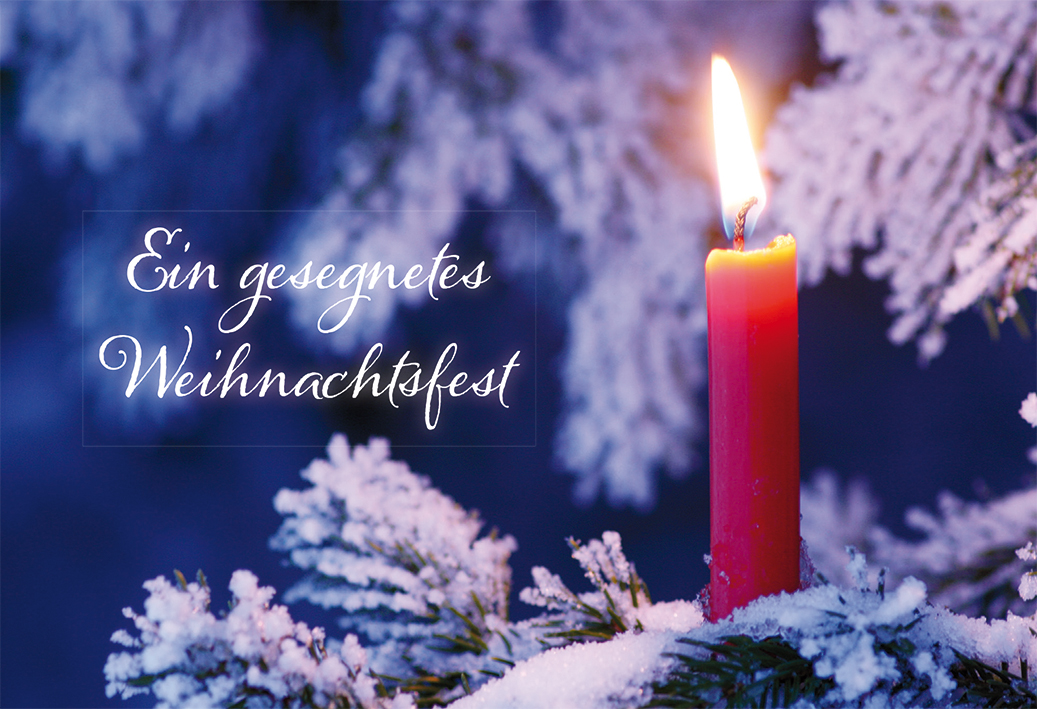 Weihnachtskarte - Das Kommen des Herrn ist nahe