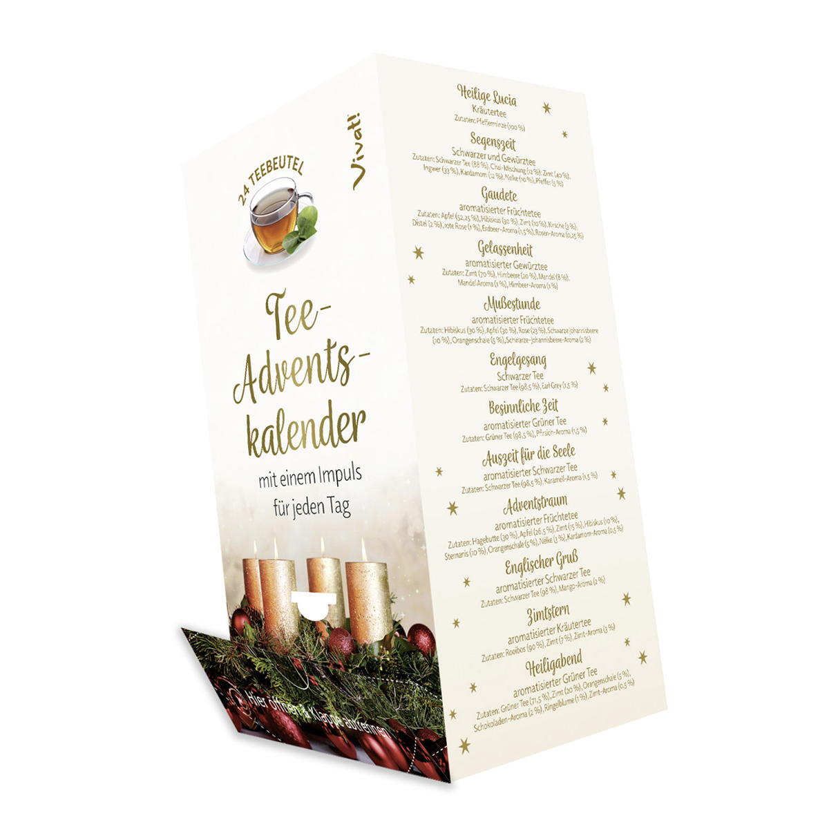 Tee-Adventskalender Tee-Adventskalender